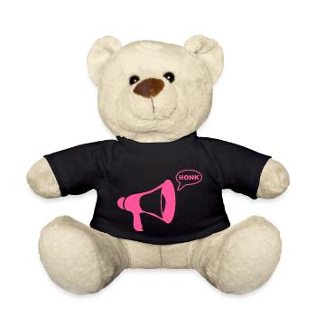 honk megafon - Teddy - Schwarz - Vorne