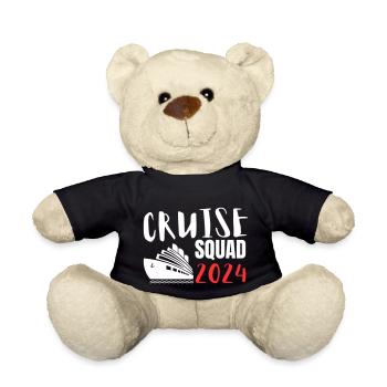 Cruise Squad 2024 - Die Kreuzfahrt Gruppenreise 24 - Teddy - Schwarz - Vorne