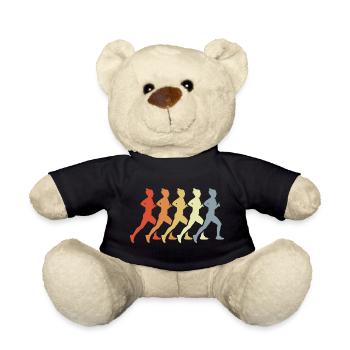 Vintage Läuferin - Teddy - Schwarz - Vorne
