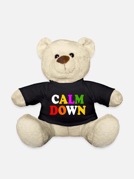 Calm down - Teddy - Schwarz
