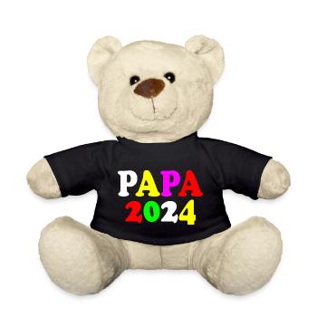 Papa 2024 - Nounours - noir - Devant