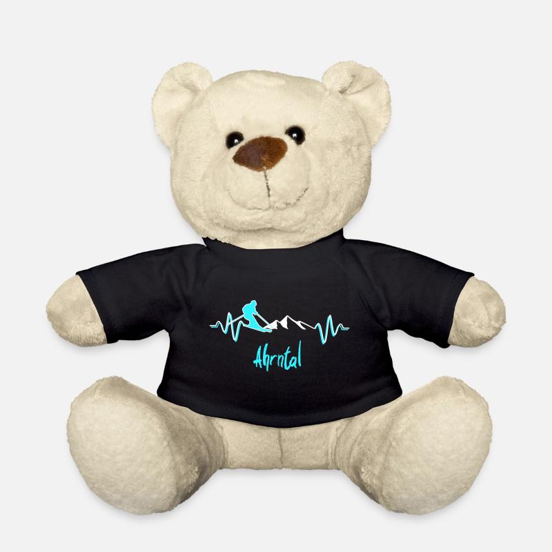 Skiing Valle Aurina - Teddy Bear - black