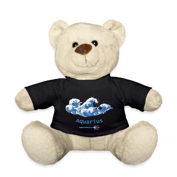 Aquarius - Teddy - Schwarz - Vorne