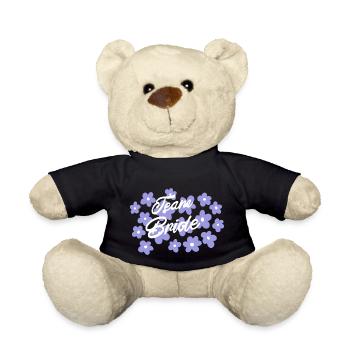 Team Braut JGA - Bride Squad - Teddy - Schwarz - Vorne