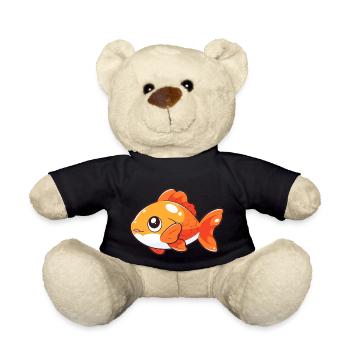 Fisch - Teddy - Schwarz - Vorne
