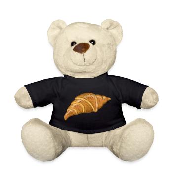 Illustration du croissant doré du lever du soleil - Nounours - noir - Devant