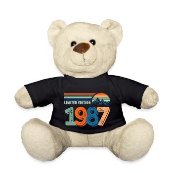 Limited edition 1987 - Teddy Bear - black - Front