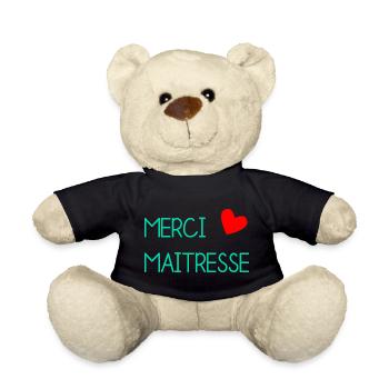 GELIEBTE. VIELEN DANK. DANKE HERRIN - Teddy - Schwarz - Vorne