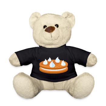 Biscuit, Biscuit, Biscuit à la crème - Nounours - noir - Devant