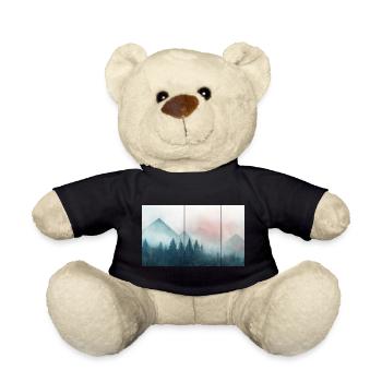 Berge Vintage - Teddy - Schwarz - Vorne