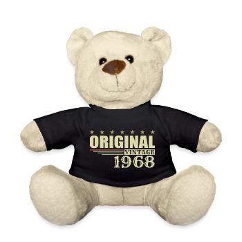1968 Geburtstag 1968 - Teddy - Schwarz - Vorne
