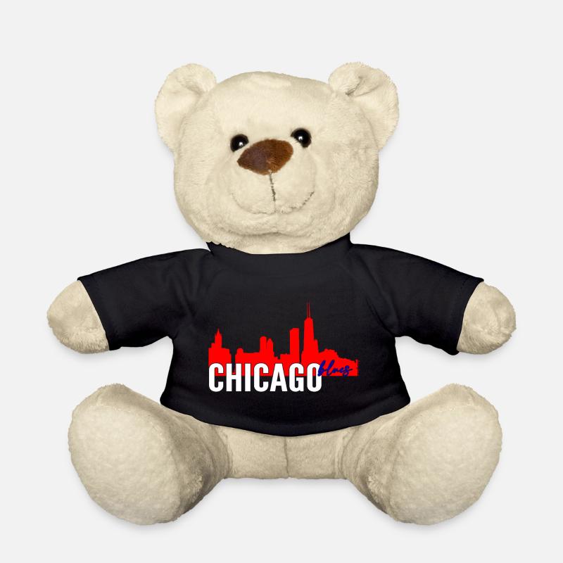 Chicago Blues - Teddy Bear - black