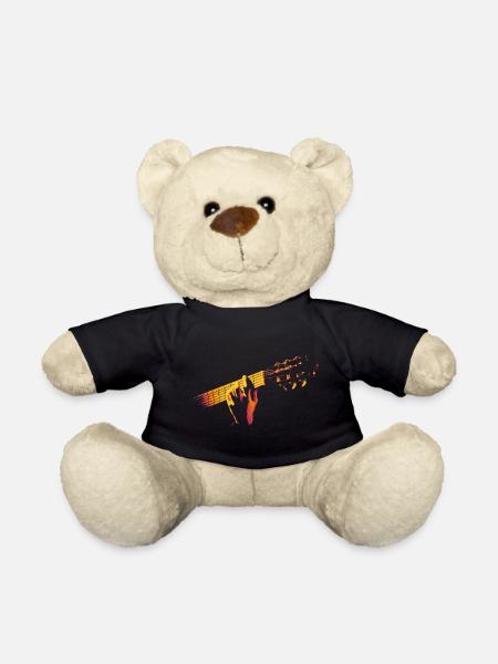 Melodische Hände - Gitarren-Feuer-Vibe - Teddy - Schwarz