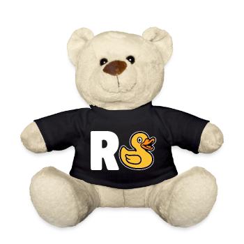 R Duck - Pension - Teddy Bear - black - Front