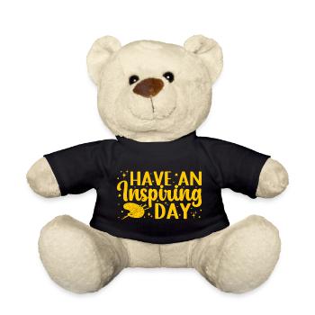 Artist Painter Graphic Have An Inspiring Day Gift - Teddy - Schwarz - Vorne