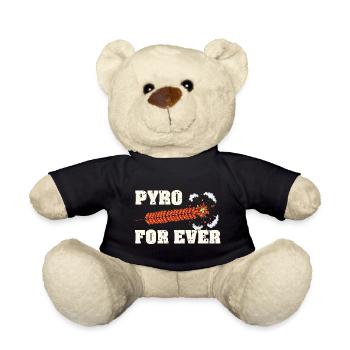 Chaîne de pétards Pyro For Ever - Nounours - noir - Devant