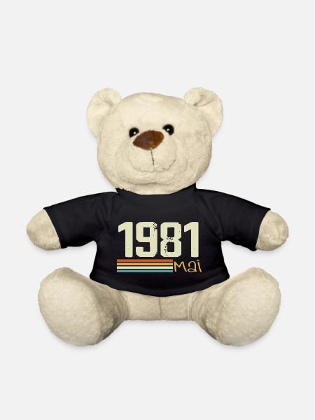 Mai 1981 - Teddy - Schwarz