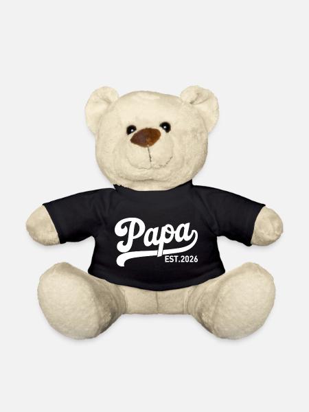 Papa Est 2026 - Teddy Bear - black