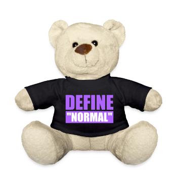 Define Normal Lustig Sarkastisch Definition Grafik - Teddy - Schwarz - Vorne