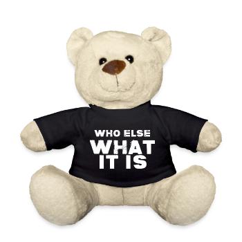 WER SONST WAS IST ES - Teddy - Schwarz - Vorne