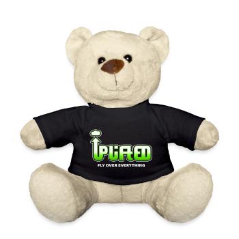 Uplifted - Fly Over Everything - Teddy Bear - black - Front