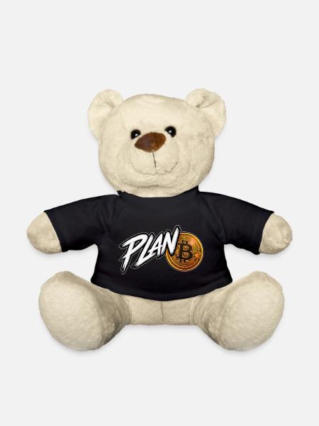Plan Bitcoin - Teddy - Schwarz