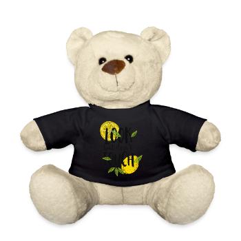 Look but don´t touch-Schauen aber nicht anfassen - Teddy - Schwarz - Vorne