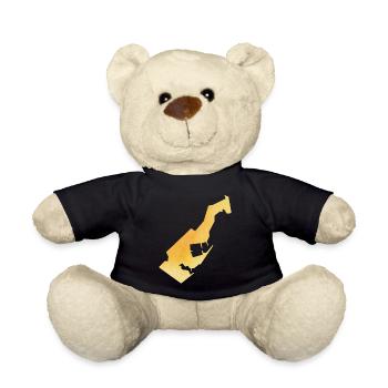 Monaco - Teddy Bear - black - Front