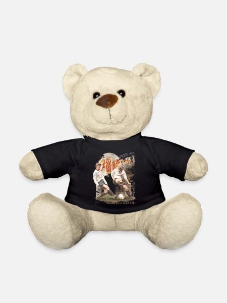 fußball sonne vintage jungs jungen boy must have - Teddy - Schwarz