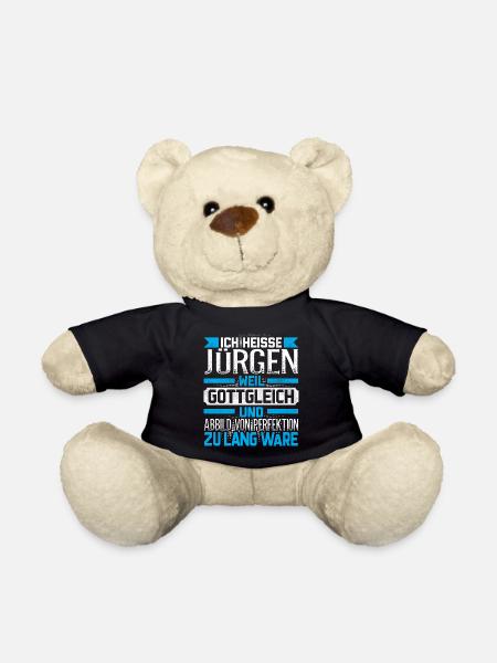 JÜRGEN - Gottgleich - Teddy - Schwarz