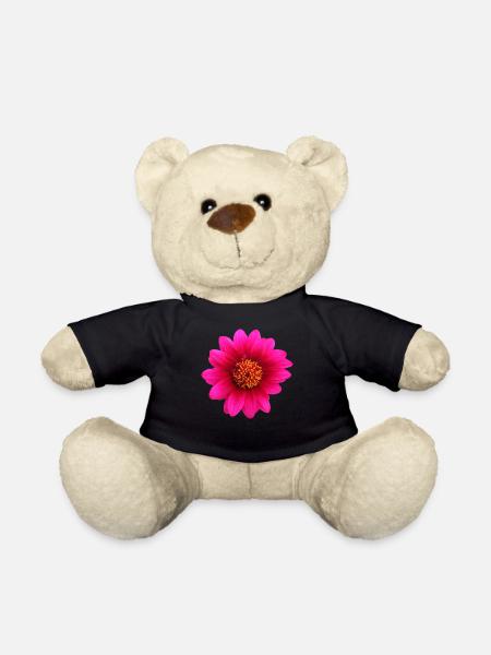 flowers lilies tulips orchids sunflower dahlia ger - Teddy - Schwarz