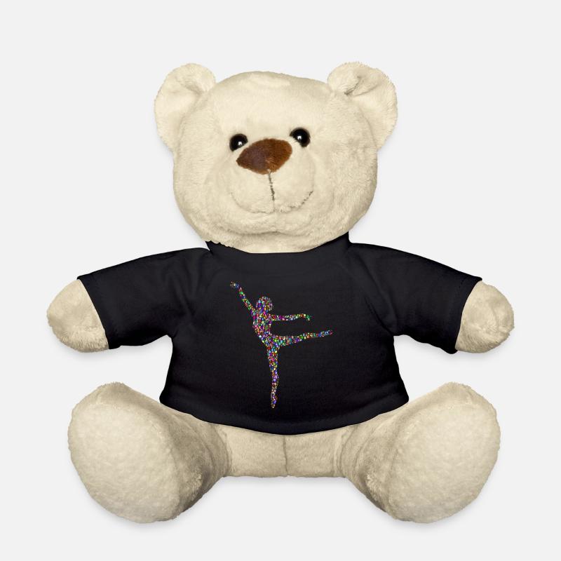danse de ballerine ballet danse danseur danseuse yoga48 - Nounours - noir