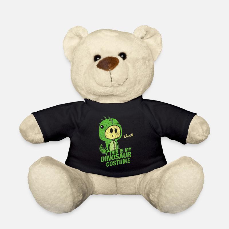 This is my dinosaur costume gift carnival - Teddy Bear - black