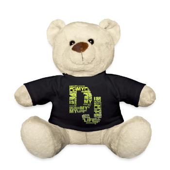 DJ - music is my life - Teddy - Schwarz - Vorne