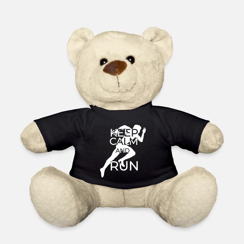 Motif courant avec citation - Nounours - noir
