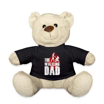 The Walking Dad - Teddy Bear - black - Front