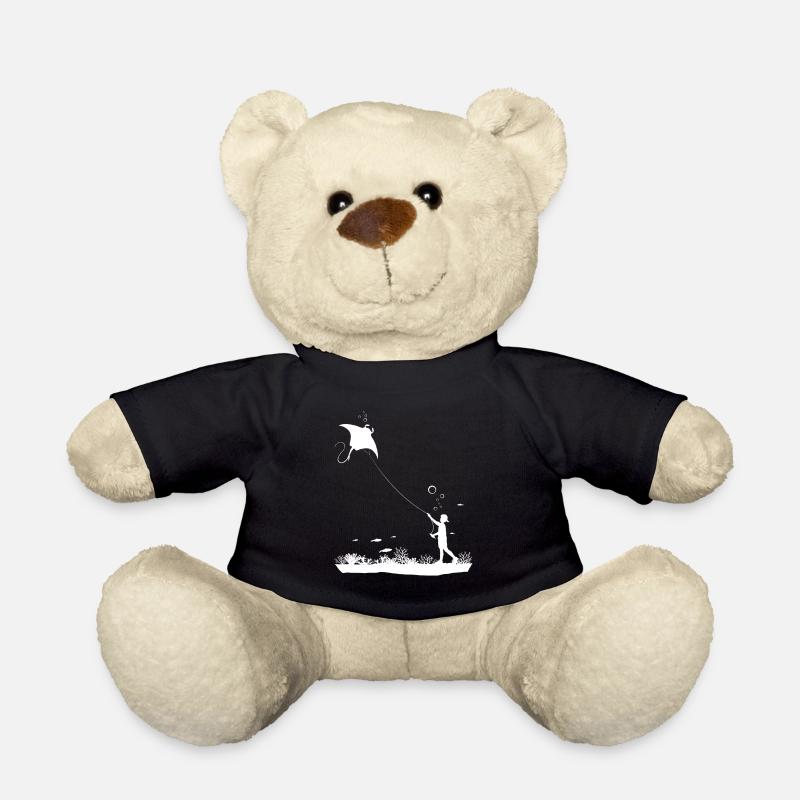 Unterwasserjunge Shirt - Teddy - Schwarz