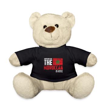Marokko - Teddy - Schwarz - Vorne