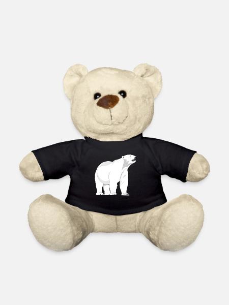 Polar bear polar bear bears - Teddy Bear - black