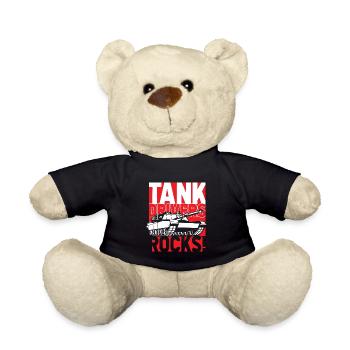 Panzer - Teddy - Schwarz - Vorne