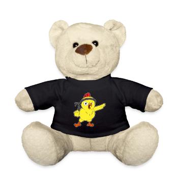 Karate Kücken! - Teddy - Schwarz - Vorne