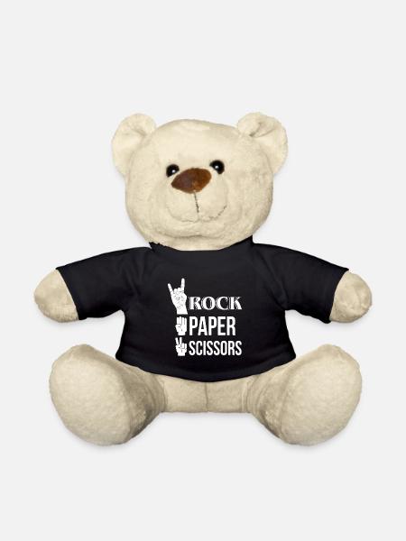 Rock music - Teddy Bear - black