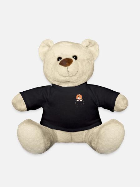 Beagle shirt cadeau chien - Nounours - noir