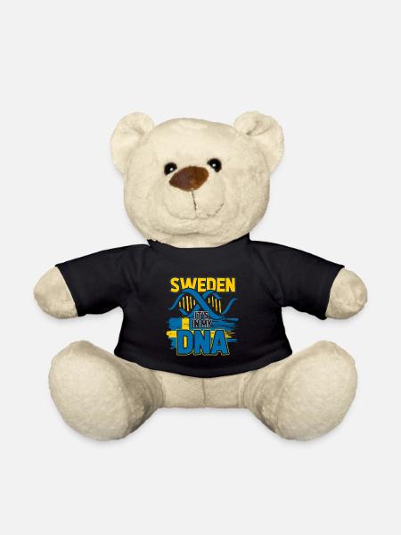 Schweden ist in meiner DNA - Teddy - Schwarz