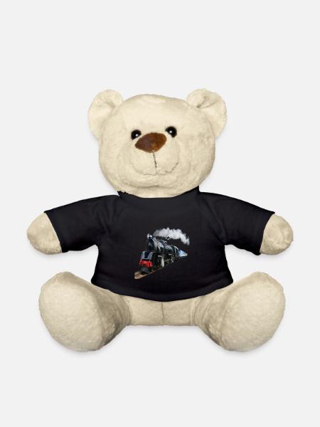 (Train) - Teddy Bear - black