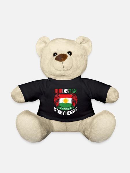 Kurdistan - Teddy Bear - black
