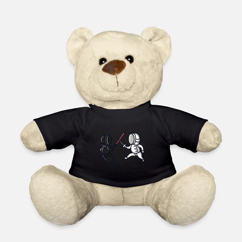 Fechten, Degenfechten, Florett - Teddy - Schwarz