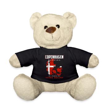 Kopenhagen Dänemark - Teddy - Schwarz - Vorne