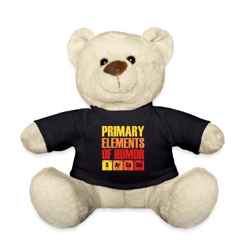 Éléments primaires de l'humour - Nounours - noir - Devant