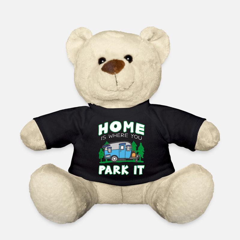 Wohnwagen - Teddy - Schwarz